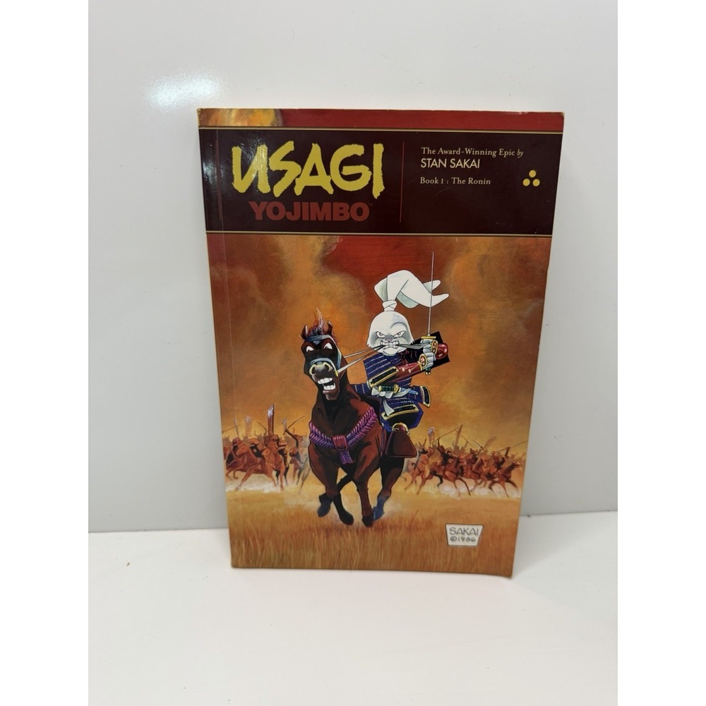 Usagi Yojimbo Book 1: The Ronin by Stan Sakai (1996 Softcover) – First Volume